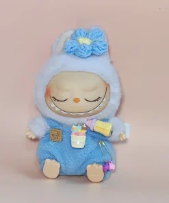 For Labubu v1/v2 sitting baby clothes  cute macaron labubu accessories Cute Decoration Clothes