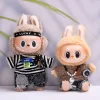 전면 고에너지 3 세대 Labubu 아기 옷 비닐 희망 Labubu3.0 아기 옷 셔츠 스트랩 바지 17cm 3