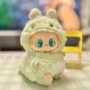 First And Second Generation Pendant Labubu Animal Pattern Strap Pants Set Sitting Labubu Dress Up Baby Clothes Holiday Gifts 2