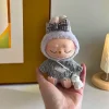 17cm labubu clothes outfit Plush doll clothes Macaron Cute Clothing DIY Kid Gift  Dog Clothes Hair accessories v1 v2 clothes