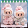 Labubu Pendant Clothes Blind Bag 1/2 Gen The Monsters Vinyl Face Doll Heart-Moving Backpack Pendant Decoration Macaron Pendant 3