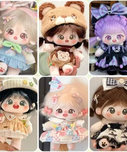 Cotton Doll Clothes 20cm Super Cheap And Good-Looking Girl Doll Plush Doll Change Suit Authentic Skirt Plush Toy Birthday Gift