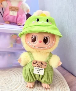 For 17cm Labubu Doll Clothes Fashion Clothes Lolita Dress Dolls Accessories Cute Decoration Little Clothes