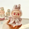 17cm Mini Doll’S Clothes Outfit Accessories For Labubu Sweater Hat Shoulder Bag Clothing Labubu Doll Clothes Fashion Clothes 2