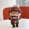 new17cm labubu clothes outfit Plush doll clothes Macaron Cute Clothing DIY Kid Gift Clothes Hair accessories v1 v2 clothes b