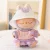Purple dress hat
