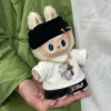 Doll Clothes Labubu Sweater Set DIY Dolls Accessories Fun Cute Dolls 2-Piece Set Clothing Wearing Headwear For Dress Up Doll's