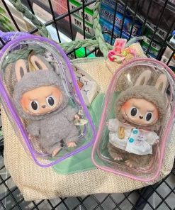 Mini Plush Doll'S Clothes Outfit Accessories For Korea Kpop Exo Labubu Idol T-shirt overalls slippers glasses Clothing Gift