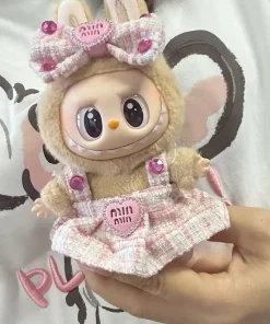 17cm Mini Plush Doll'S Clothes Outfit Accessories for Korea Kpop Exo Labubu Idol Suit Clothing Gift