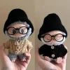 17cm Mini Plush Doll'S Clothes Outfit Accessories For Korea Kpop Exo Labubu Idol V1 V2 Clothing Gift black sweater clothes set