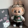 38cm Labubu Velvet Doll Clothes Labubu Doll Set Campus Senior Style Original Doll Clothes Only Doll Clothes Without Children Toy