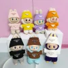 For labubu v1/v2/v3 vinyl doll two spring wild summer tide play color matching overalls set  Dolls Accessories Little Cloths 2