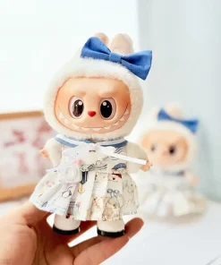 Only clothes available] First and second generation keychains Labubu clothes pendant Labubu doll clothes sea penguin set cute