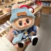 For 17cm Cute Mini Plush Doll’s Clothes Outfit Accessories For Labubu Dolls Sweater Hoodie Clothing Astronaut Mask Spacesuit 3