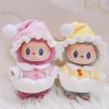 Only Clothes Cute Mini Plush Doll’s Clothes Outfit Accessories For Kids Gift  Labubu Dolls Clothing Cherry Skirt Set 2