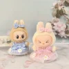 Labubu 3.0 Doll 15/17cm Cycling Print Hoodie with Jeans Set Outfit Accessories for Ropa Labubu 2