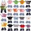 17cm Labubu Ropa Plush Toy Multiple Styles Clothing Set Labubu Outfit Accessories Trendy Play Labubu Clothes 3