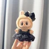 2025 New Baby Clothing Accessories Cloth Clothes Two Generation Doll Sit On A Vinyl Party Plush Macaron Cute Tide To Play Girls 2