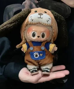 Cute Little Dog 17cm New Labubu Doll Clothes Vinyl Doll Clothes Cute And Fashionable Dressing Accessories Trendy And Cool Labubu