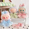 For 3.0 labubu V1 V2 V3 Checked Cherry Skirt set for Ropa labubu doll outfit Accessories 2