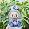 Labubu 17cm Doll Figurine Suitable Clothes Trendy Cute Printed Graffiti Hoodie Cardigan Fisherman Hat Strap Pants Christmas Gift 2
