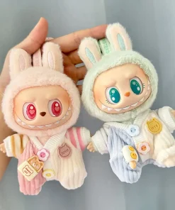 Clothes Only] One-Two Generation Labubu Clothes Pendant Labubu Sit Party Baby Clothes Pit Strip Crawling Clothes Cute Girl Gift