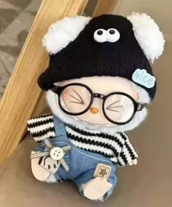 Labubu Generation V1 V2 Doll Clothes 17cm Hanging Plush Vinyl Figure Outfit Costume Change Sit Party Dress Up Kawaii Accessory