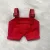Red overalls