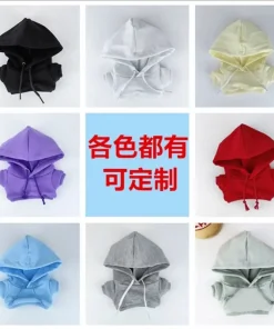 10cm 20cm Baby Clothes Cotton Doll Clothes Hooded Sweatshirt Cute Doll Clothes 15cm Baby Clothes