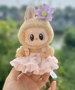 Clothes only 17cm Doll Clothes accessories for Labubu Time to chill doll clothes