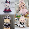 Mini Plush Doll’S Clothes Outfit Accessories For Korea Kpop Exo Labubu V1 V2 Idol Dolls sitting party turtle lucky bag backpack 2