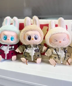17cm Labubu I II Idol Dolls Clothes Cool Workwear Pocket Suit Accessories Korea Kpop Exo Clothing Hoodie Plush Doll'S Clothes