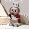 Labubu V3 Cute Mini Plush Doll Clothing Outfit Labubu Bucket Overalls Casual Clothes Fashion Korea Kpop Idol Doll Accessories 2