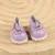 Purple Leather Shoes