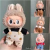 For17cm Labubu Cheap Price Baby Clothes Pendant One Or Two Generation Plush Doll Halter Skirt Clothing Set Doll Accessories Gift 3