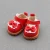Red butterfly shoes