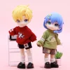 Labubu Doll Clothes Baby Penguin Onesie Labubu I II Idol Dolls 15/17cm Plush Doll’S Clothes Sitting Party Accessories 3