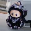For Ropa Labubu V1/V2/V3 and 10cm cotton Doll Casual outfit Clothing Solid Color Basketball Sportswear Suit Change Doll Clothes 3