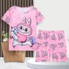15/17cm Labubu Doll Beach Bikini/flower Shirt Sunglasses Clothes Set Doll Photo Clothes Decoration Accessories 3