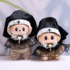 17cm Labubu I II Idol Dolls Clothes Cute Hoodie Mini Plush Doll Sitting Party Outfit Fashion Clothing Korea Kpop Exo DIY Gifts 3