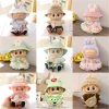 17cm Mini Doll's Clothes For Korea Kpop Exo Labubu V1 V2 Idol Dolls Cute Decoration Macaron Clothing Gift Outfit Accessories