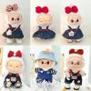 Denim Suspender-skirt/Overalls Suit For 15/17cm Ropa Labubu Doll Mini Clothes Set Fashion Design Tredny Style