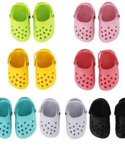 7 CM Doll Shoes Sandal Fit 18 Inch American Doll&43 Cm Baby New Born Doll Clothes Girl Accessories,Our Generation