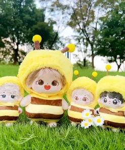 Spot 10cm/15cm/20cm/40cm Cotton Doll Cloth Clothes Bee Doll Clothes Without Lanyards.