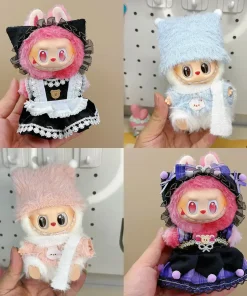 vinyl doll labubu V3 cosplay clothes DIY fashion clothing cute plush toy accessories birthday gifts