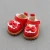 Red butterfly shoes